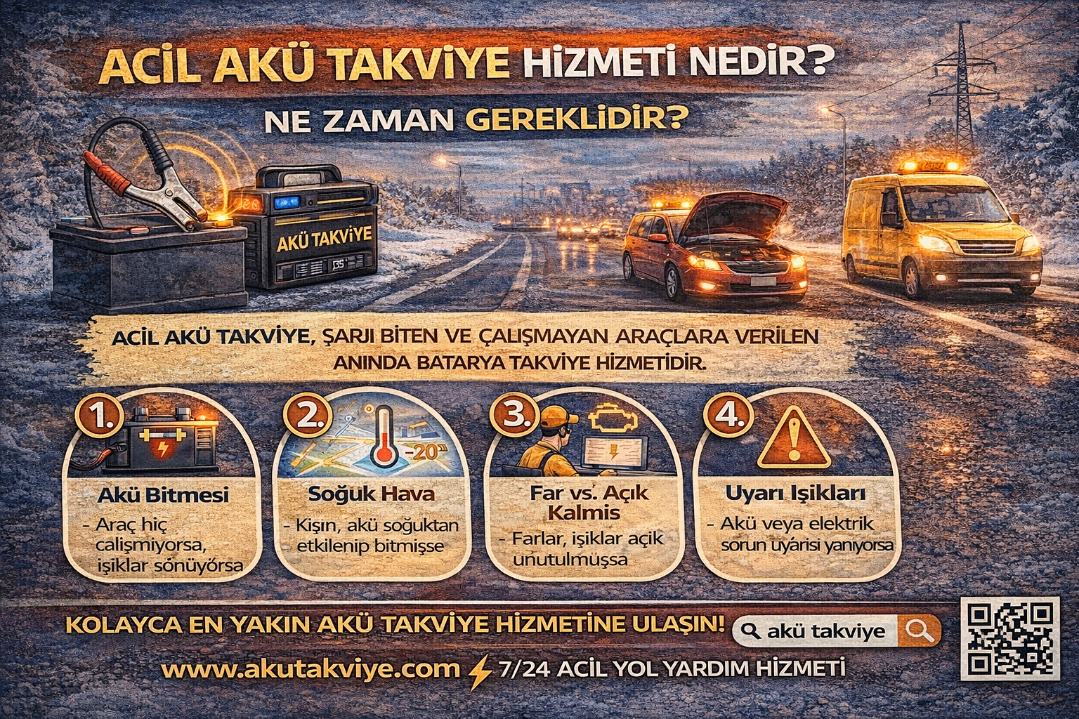 Acil Akü Takviye Hizmeti Nedir