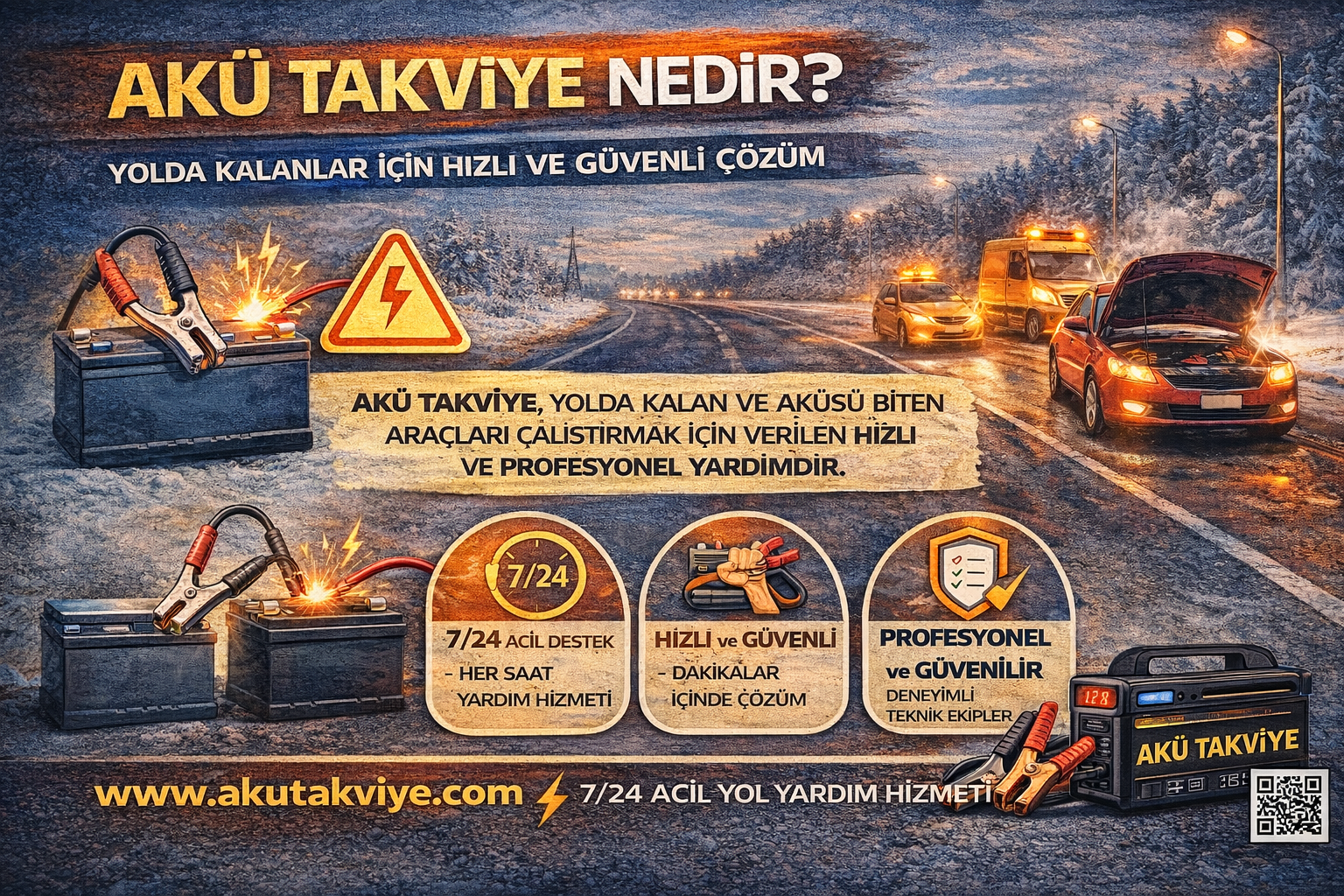 Akü Takviye Nedir? Yolda Kalanlar İçin