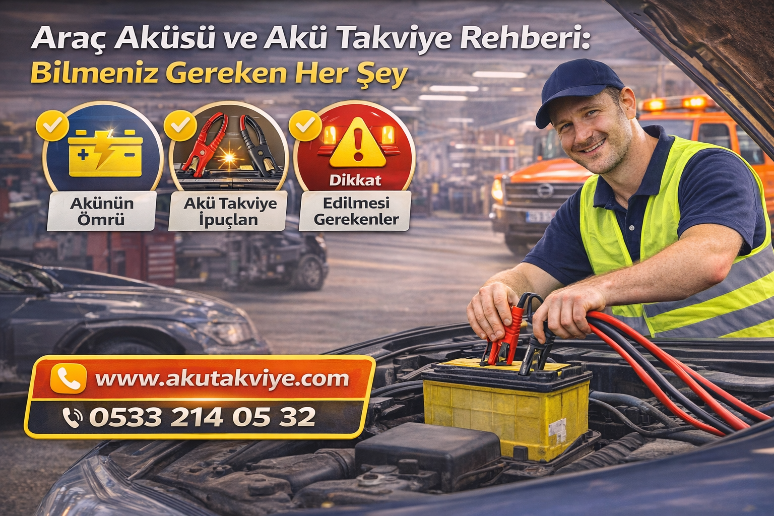 Araç Aküsü ve Akü Takviye Rehberi