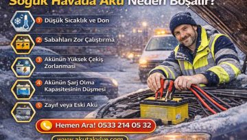 Soğuk Havada Akü Neden Boşalır?