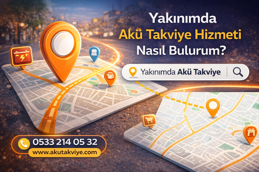 Akü takviye hizmeti nerede bulunur mobil akü takviye ve en yakın akü yardım hizmeti
